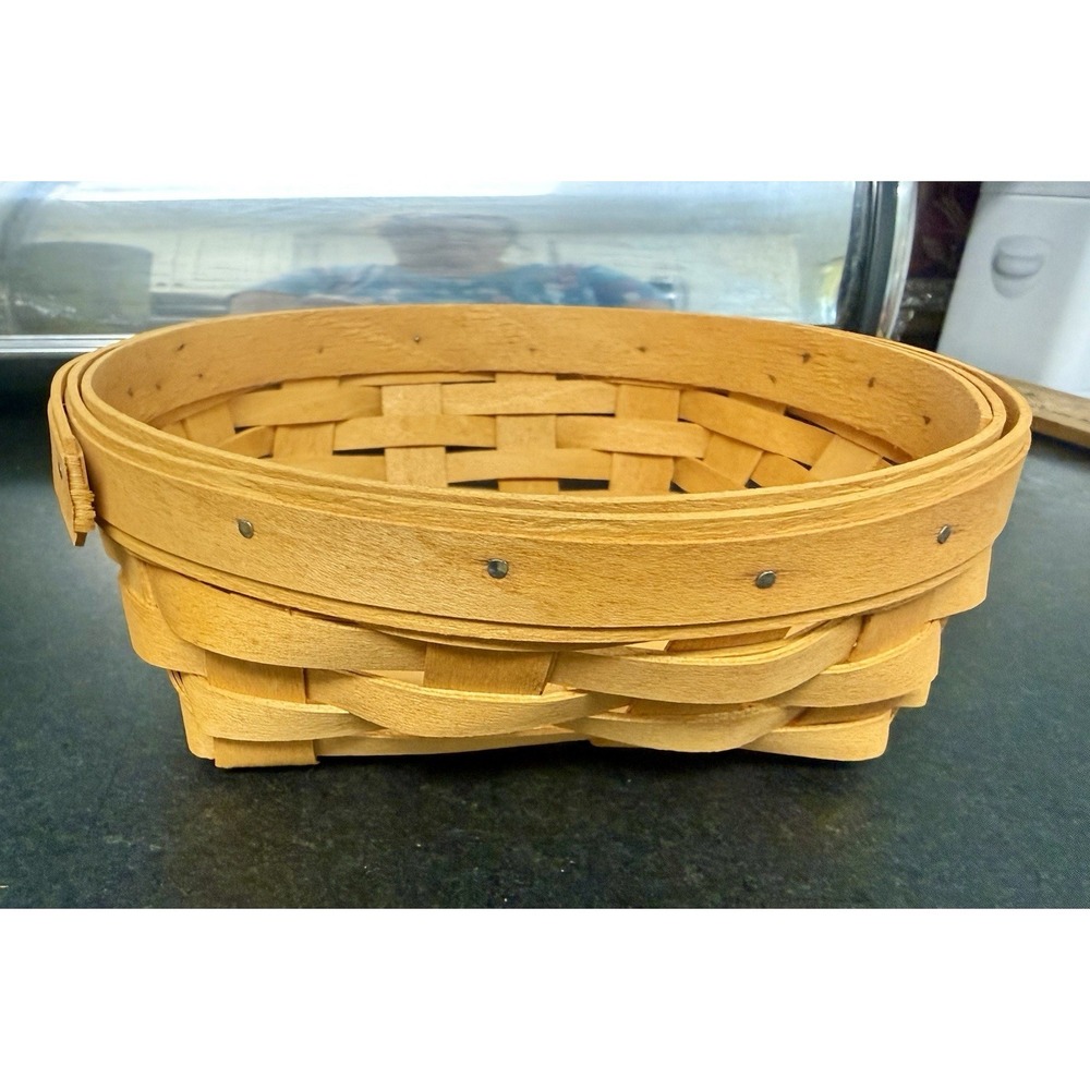 Longaberger 2000 Medium Catch All Basket Immaculate